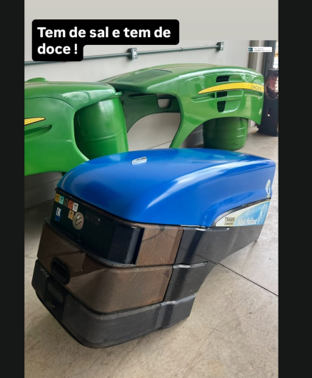 Capôs e carenagens originais — John Deere e New Holland — Lincoln Tratores, peças para tratores