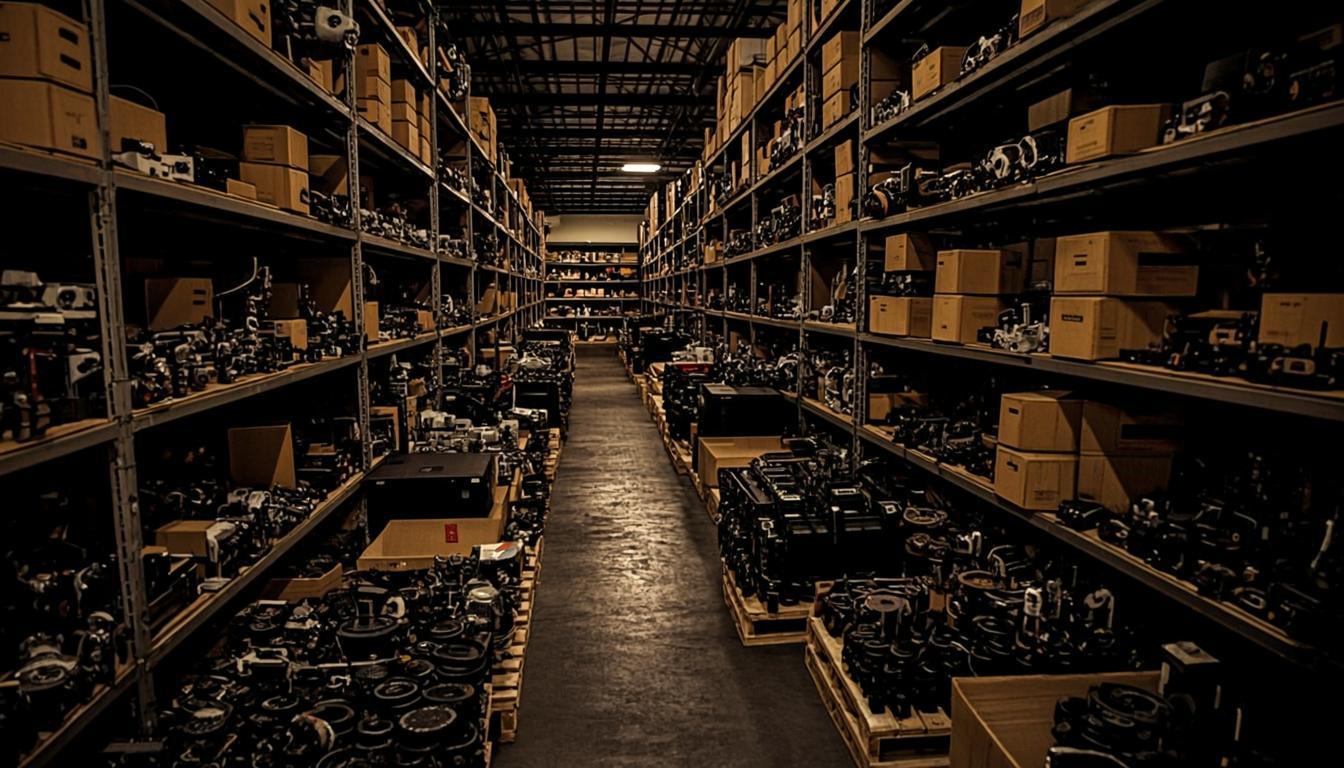 Nosso estoque organizado por categoria — Lincoln Tratores, peças para tratores